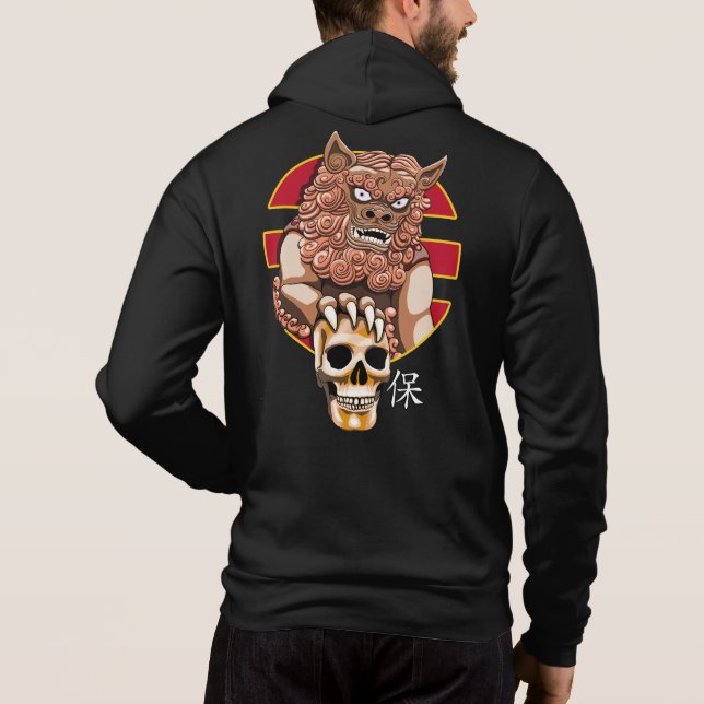 Moletom Leão guardião chinês - Foo Dog (Verso)
