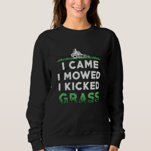 Moletom Leão Mower Que Eu Percebi Que Eu Matei Grass Mears