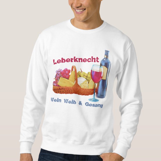 Moletom Leberknecht Wein Party (Frente)