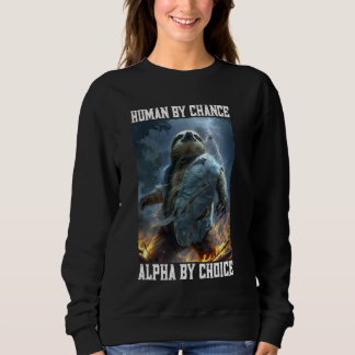 Moletom Legal Alfa Sloth Cringey Funny Cringe Alpha Animal