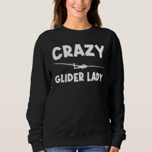 Moletom Legal Arte Glider Para Mulheres Mãe Glidina Do Ar