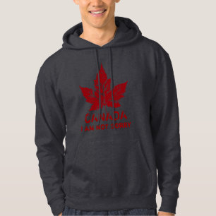 Moletom Legal Canadá Hoodie Retro Não Me Sinto Muito Can