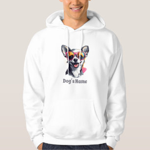 Moletom Legal cão Chihuahua com óculos de sol