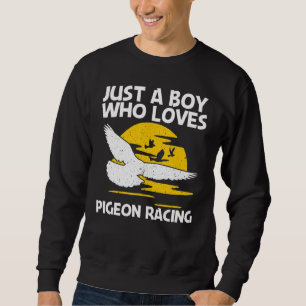 Moletom Legal Corrida De Pombo Para Meninos Homing Pigeon