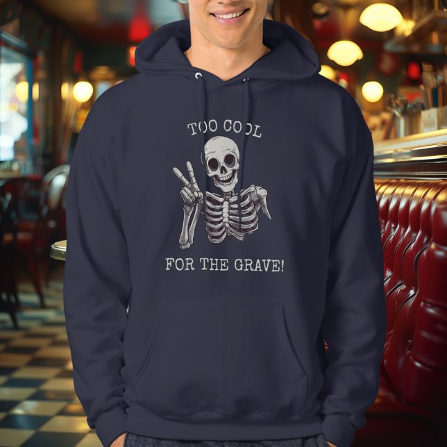 Moletom Legal demais para o Grave! - Hoodie Skeleton Refri (Criador carregado)
