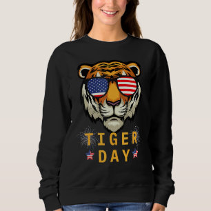 Moletom Legal Dia Internacional do Tigre Para Meninos