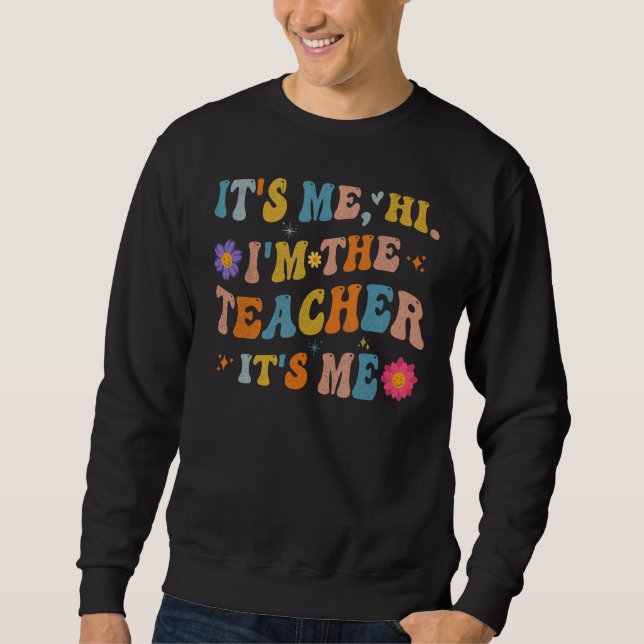 Moletom Legal É Eu Oi Eu Sou O Professor É Eu Divertido Pr (Frente)