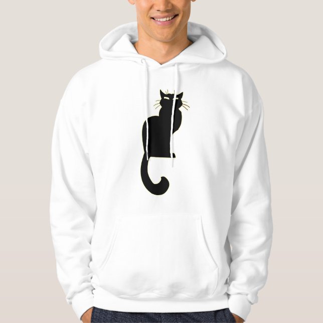 Moletom Legal Gato Hoodie Black Cat Hooft (Frente)