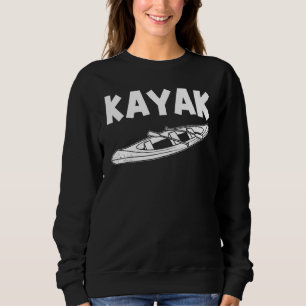 Moletom Legal Kayak Para Homens Mulheres A Matar Embarcaçõ