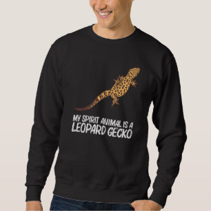 Moletom Legal Leopard Gecko Para Homens Menores Dinossauro