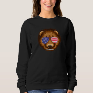 Moletom Legal mente Vestindo bandeira dos Estados Unidos Ó