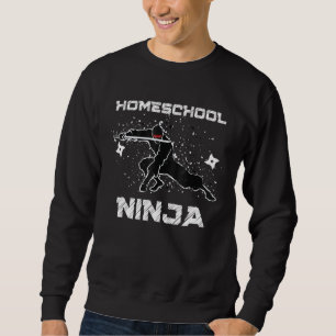 Moletom Legal Ninja Homeschool Mãe Equipe de Pais Multitar