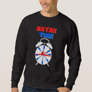 Moletom Legal Red White Blue Kayak Time Mulheres Que Adora