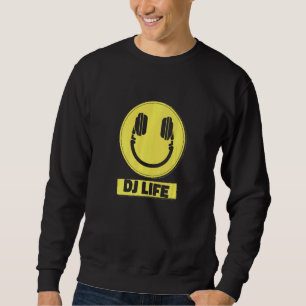 Moletom Legal Sem Música Sem Vida Fones de ouvido Dj