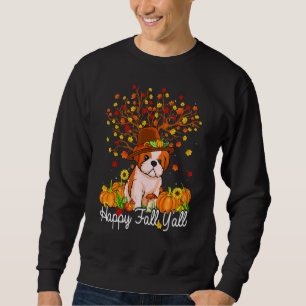 Moletom Legal Shih Tzu Autumn Pumpkins Feliz Queda Y