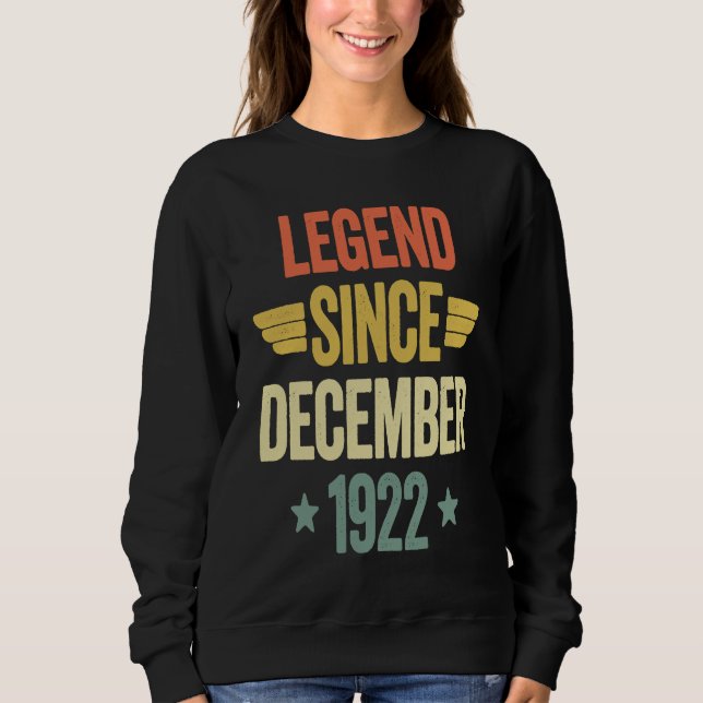 Moletom Legenda desde dezembro de 1922 (Frente)