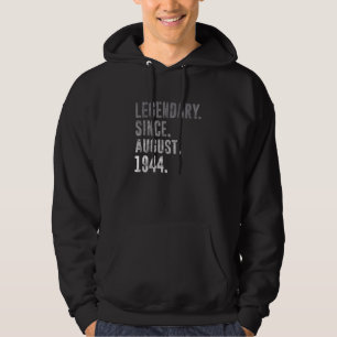 Moletom Legendário desde agosto de 1944 78º aniversário da