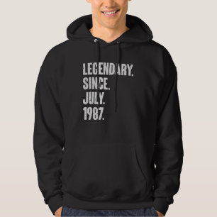 Moletom Legendário desde julho de 1987 35 anos 35 anos