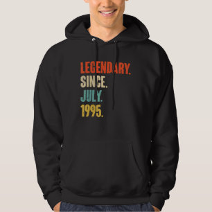 Moletom Legendário desde julho de 1995 27 anos 27 anos