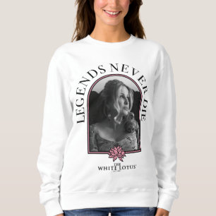 Moletom Legendas Nunca Morrem - O Lotus Branco