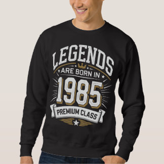 Moletom Legendas são Nasceres em 1985 - Classe Premium