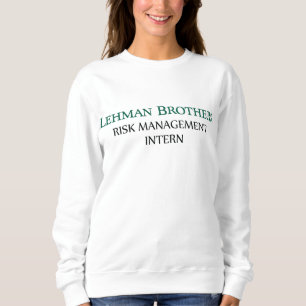 Moletom Lehman Brothers Risk Management Intern Women