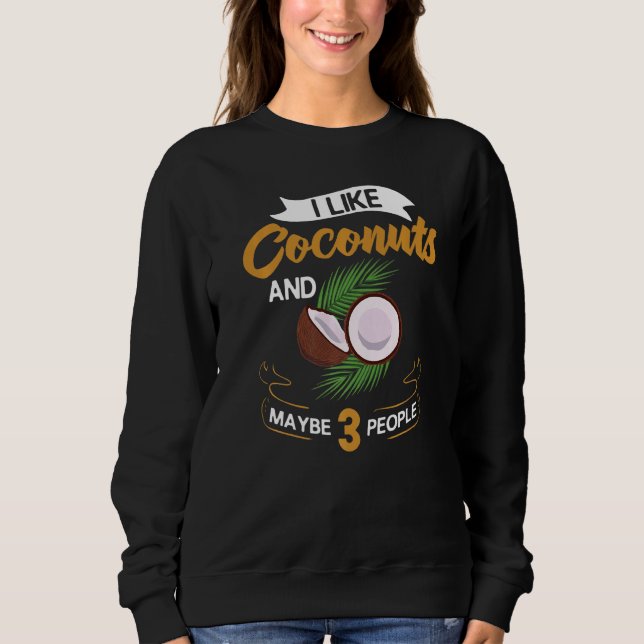 Moletom Leite De Coco Óleo De Água Fruta De Palma (Frente)