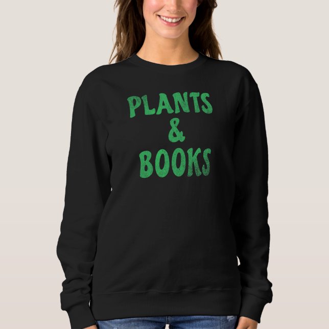 Moletom Leitor De Plantas E Livros (Frente)