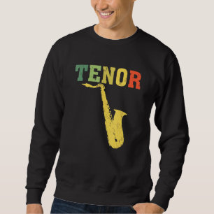 Moletom Leitor Tenor Saxofone Jazz