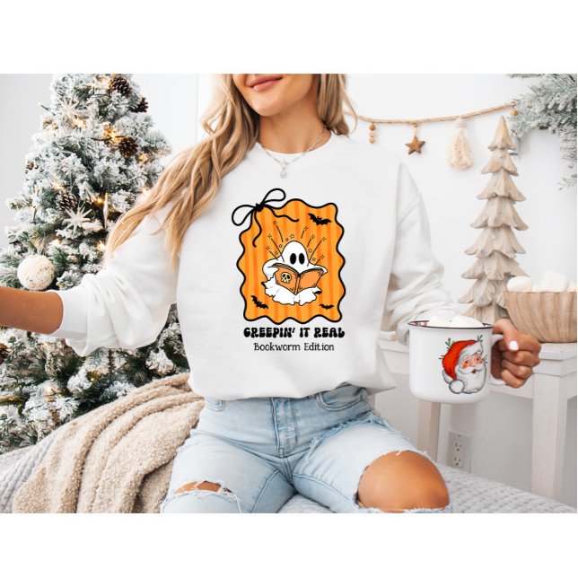 Moletom Leitura de fantasma retrorreflectora com o Arco "C (Criador carregado)