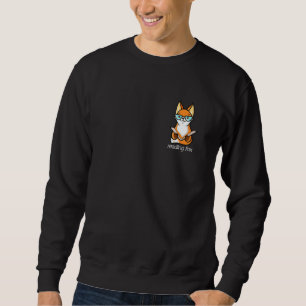 Moletom Leitura de livros Fox Fox Leitura Rat Literatura L
