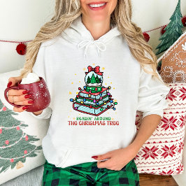 Moletom Leitura Natalina ao Redor da Árvore de Natal