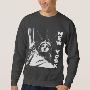 Moletom Lembranças de New York da camisola da estátua da
