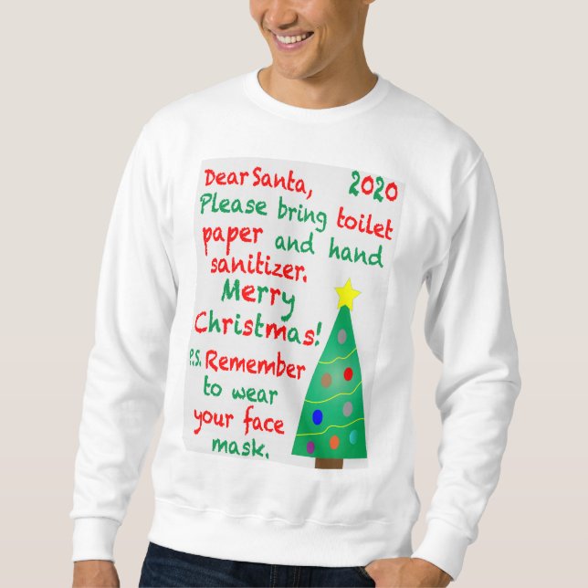 Moletom Lembrando o Natal de 2020 (Frente)