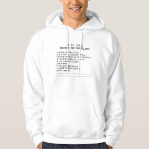 Moletom Lembrete de Pai/Mãe de Dança Apple Unisex
