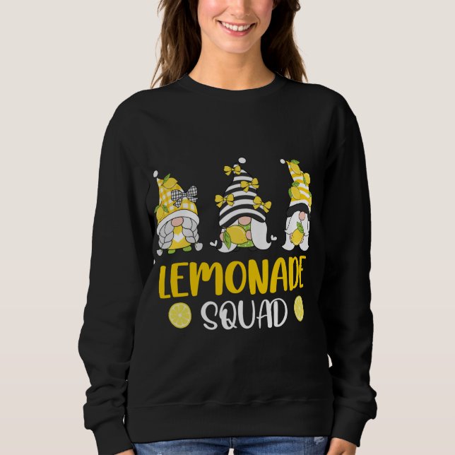 Moletom Lemonade Squad Summer Funny Gnomos Lemon Fruta Lov (Frente)