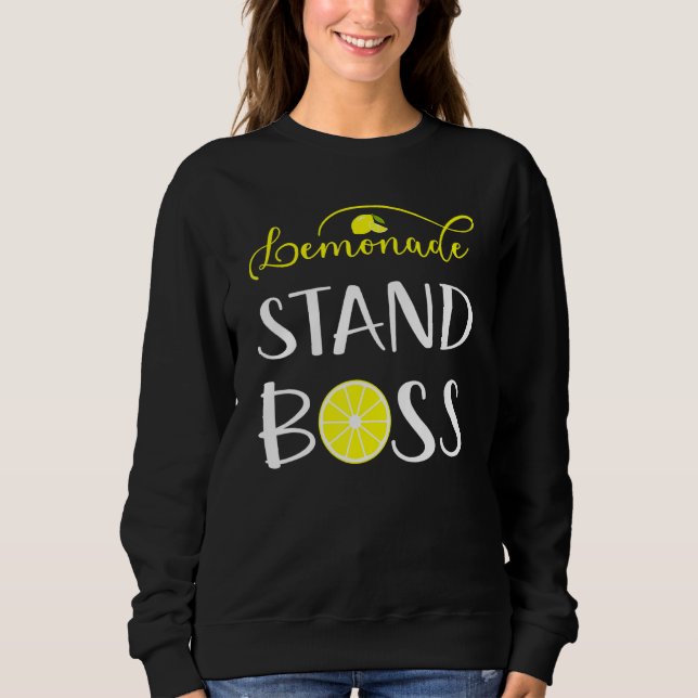 Moletom Lemonade Stand Boss Ceo Lemon Crew Entrepreneu (Frente)