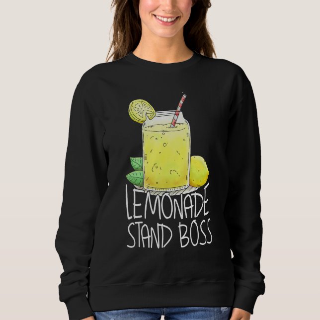 Moletom Lemonade Stand Boss Lemon Juice (Frente)