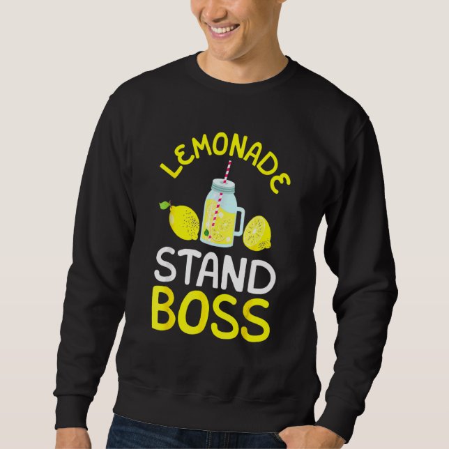 Moletom Lemonade Stand Boss Lemon Juice (Frente)