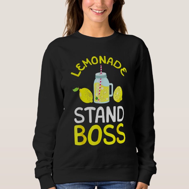 Moletom Lemonade Stand Boss Lemon Juice (Frente)