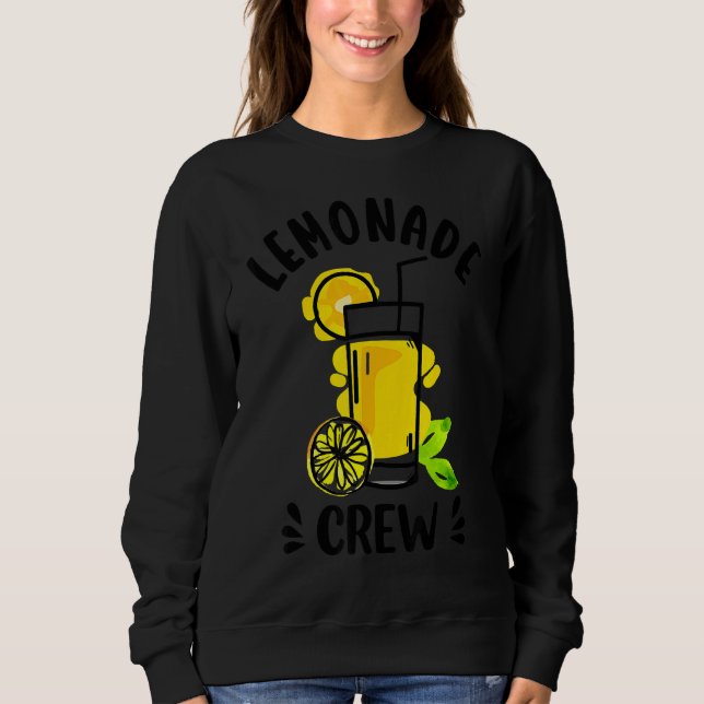 Moletom Lemonade Stand Boss Lemon Juice Lemonade Creme (Frente)
