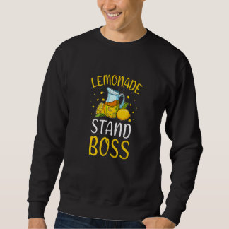 Moletom Lemonade Stand Boss Lemon Juice Summer Bebidas