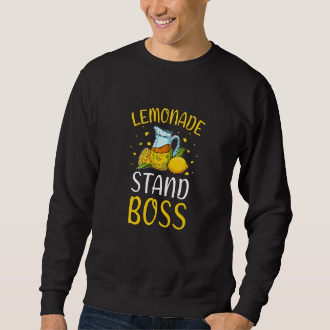 Moletom Lemonade Stand Boss Lemon Juice Summer Bebidas (Frente)