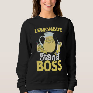 Moletom Lemonade Stand Boss Lemonade Juice Lemonade Creme