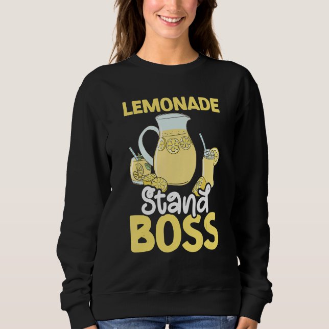 Moletom Lemonade Stand Boss Lemonade Juice Lemonade Creme (Frente)
