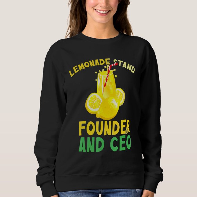 Moletom Lemonade Stand Lemon Squad (Frente)