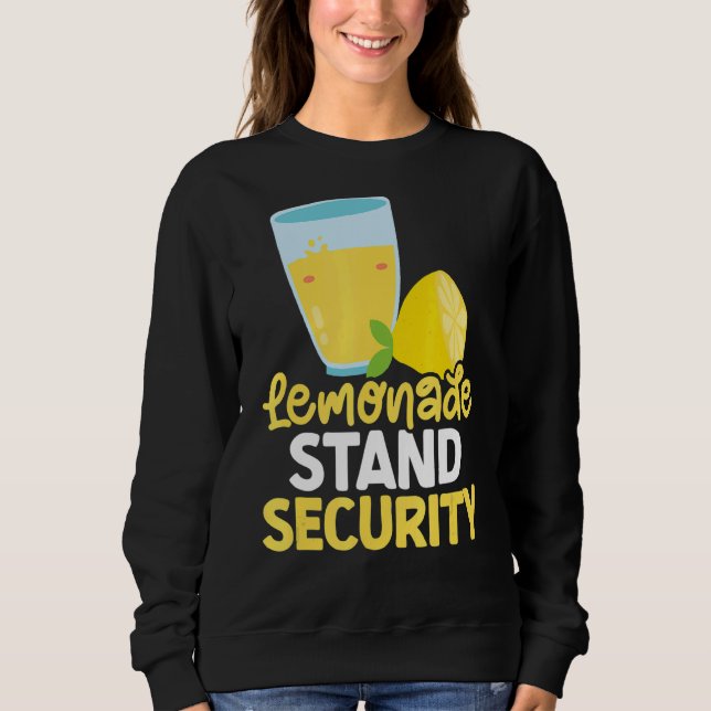 Moletom Lemonade Stand Security Ice Lemon Juice Lemonade C (Frente)