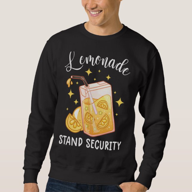 Moletom Lemonade Stand Security Limon Juice Lemonade Creme (Frente)