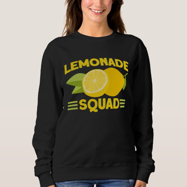 Moletom Lemonade Stand Squad Lemon Juice Business Lemon Ci (Frente)