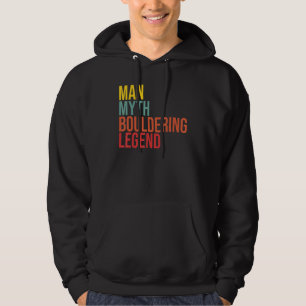 Moletom Lenda de Bouldering do Homem Mito Masculino Escala
